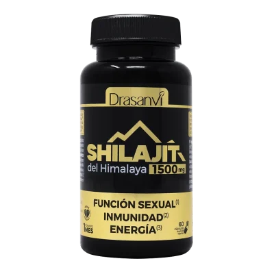 SHILAJIT DRASANVÍ 60 CAPSULAS 1500 MG.