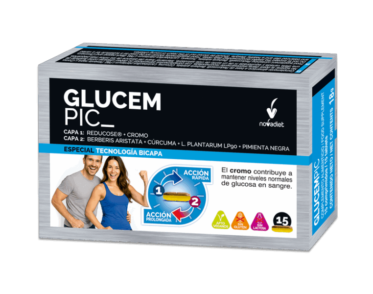 GLUCEMPIC NOVADIET 15 COMPRIMIDOS BICAPA